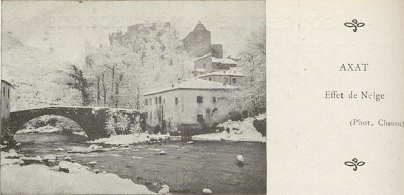Axat pont-vieux et chateau